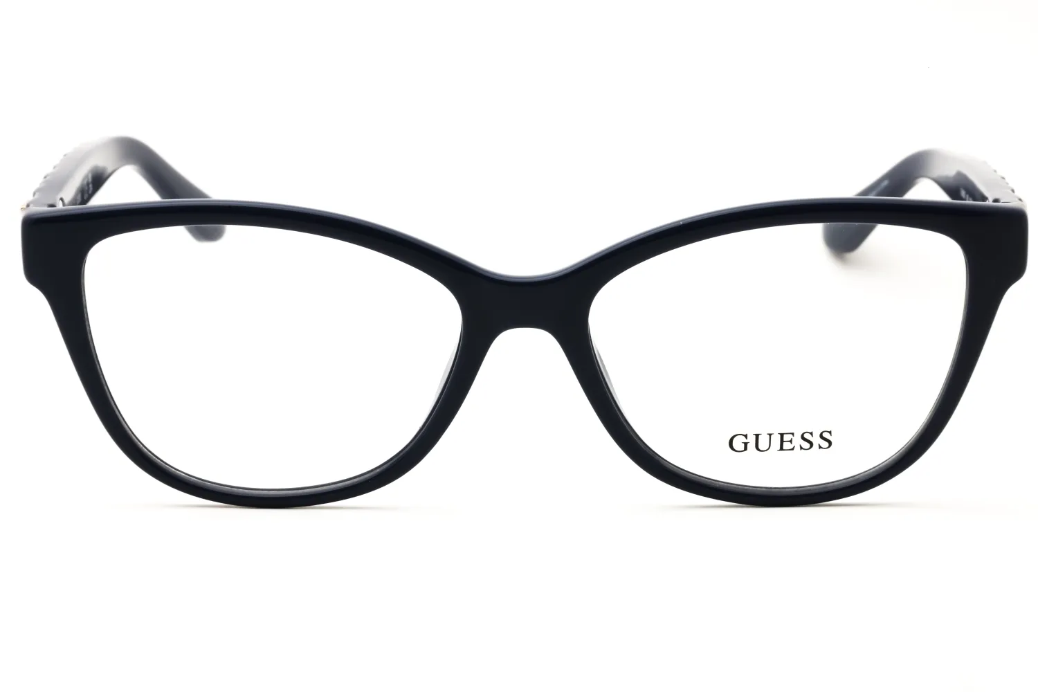 Guess GU50307 090 Eyeglasses Shiny Blue 53mm Women 2