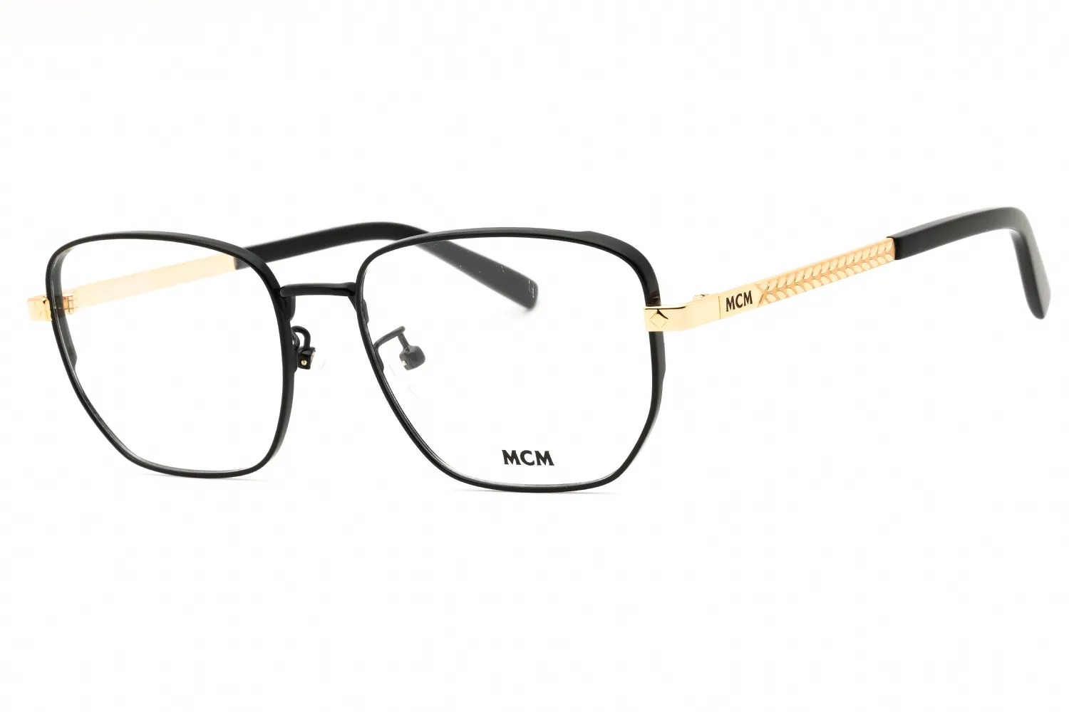 MCM MW5021-H 001 Eyeglasses Shiny Black 53mm Unisex