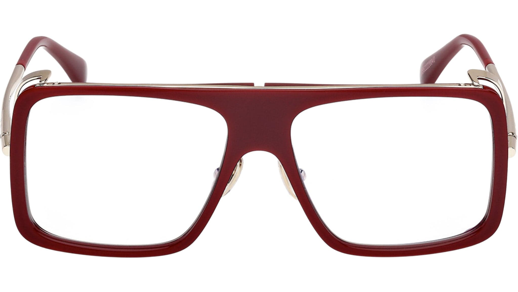 Max Mara MM5172-B 069 Eyeglasses Shiny Bordeaux 55mm 2
