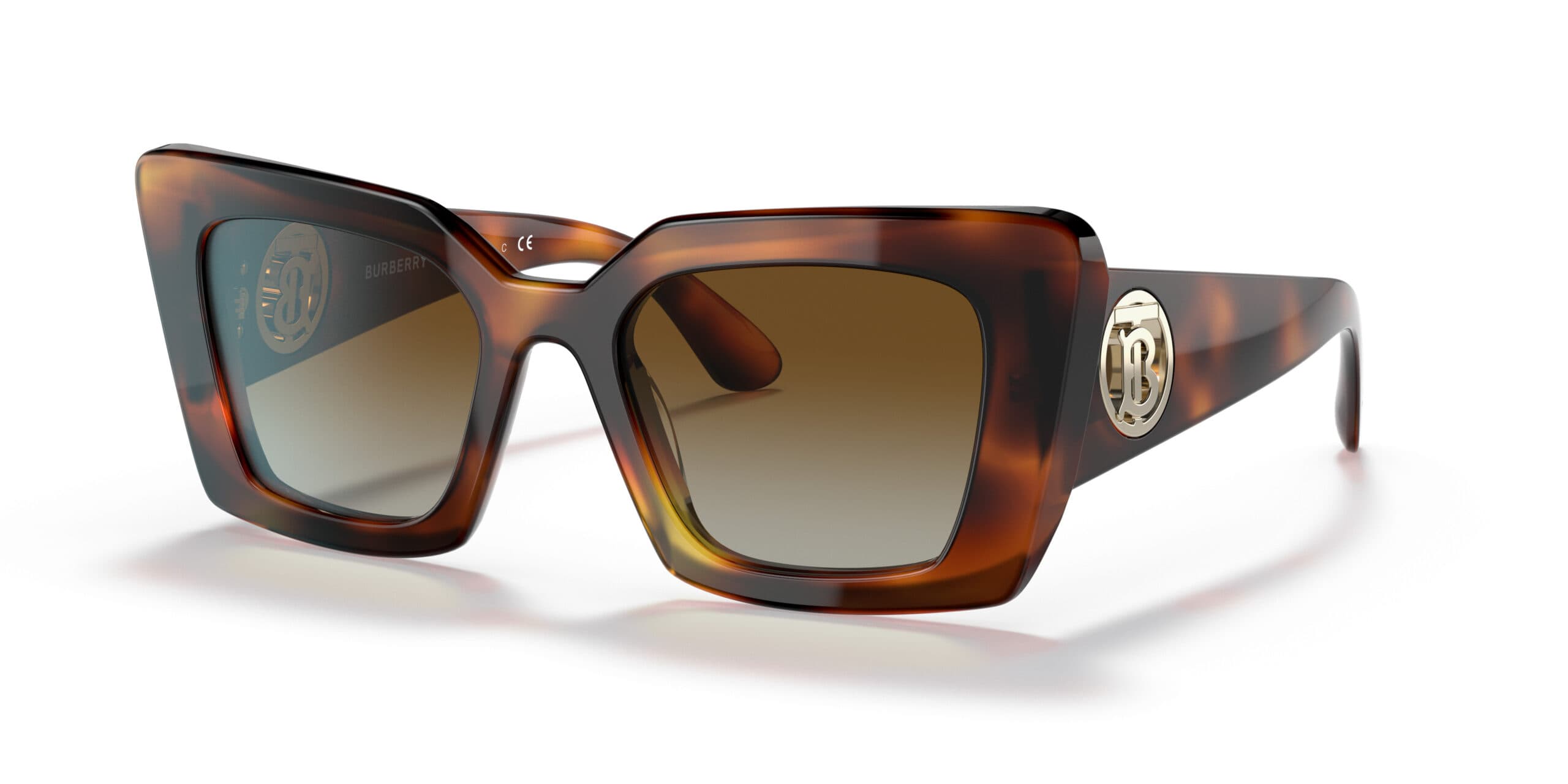 Burberry B4344 3316/T5 Sunglasses Brown 51mm Unisex