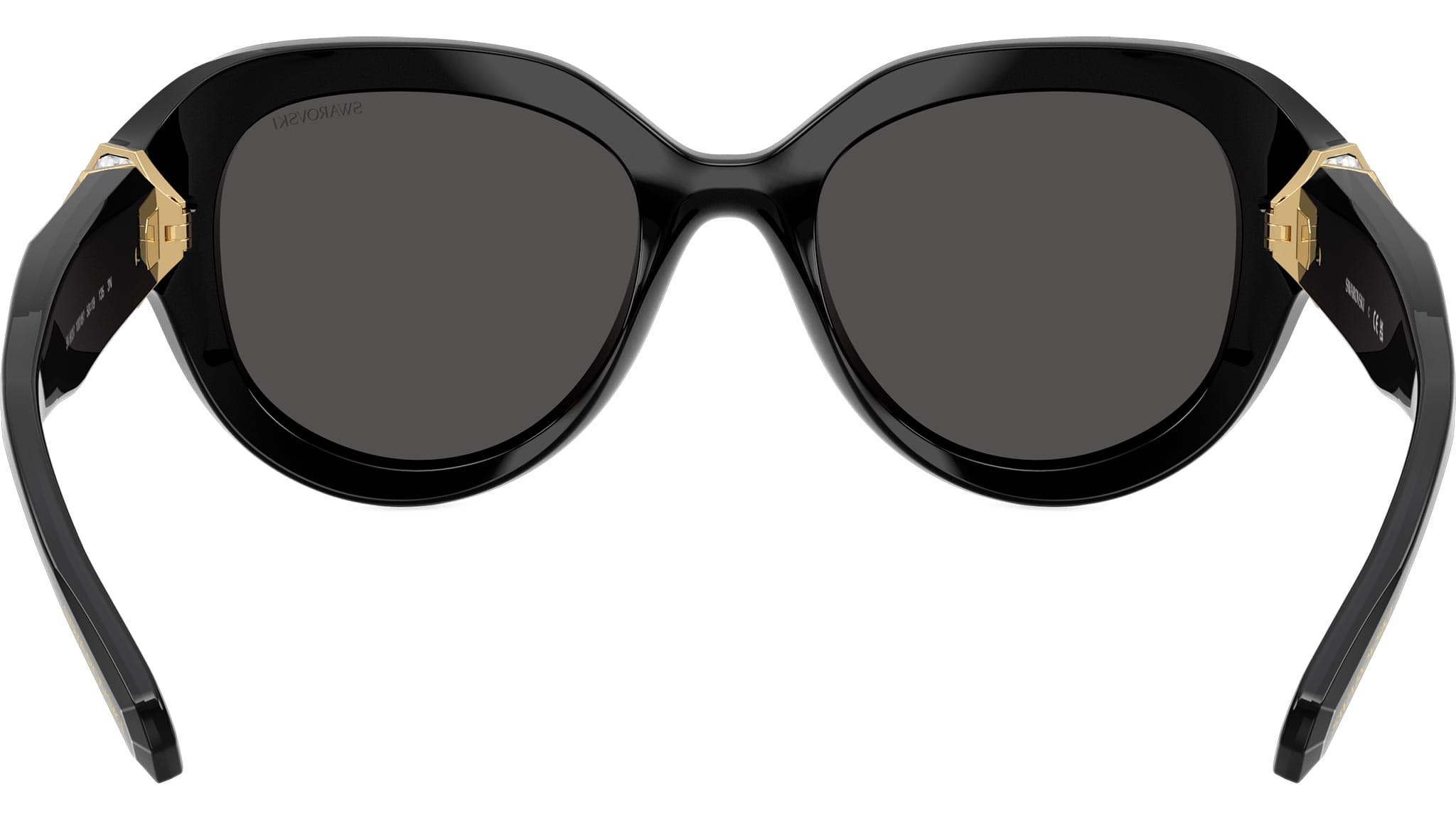 Swarovski SK6037 100187 Sunglasses Black 50mm Women 4