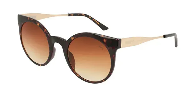 Puma PU0166S 002 Sunglasses Havana 52mm Women