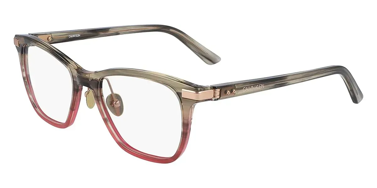 Calvin Klein CK20505 274 Eyeglasses Taupe Brown/gradient Pink 51mm Women