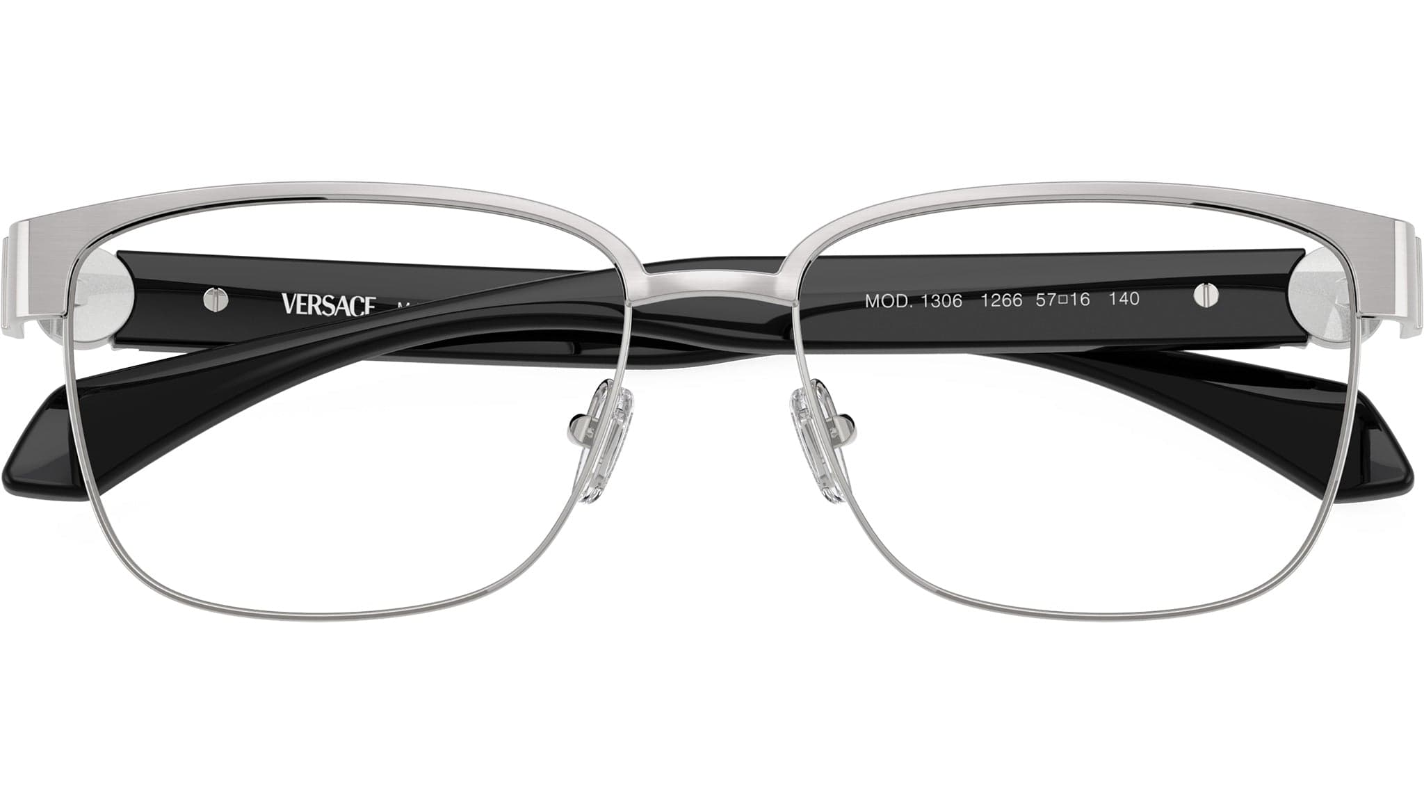 Versace 0VE1306 1266 Eyeglasses Silver 55mm Men 5