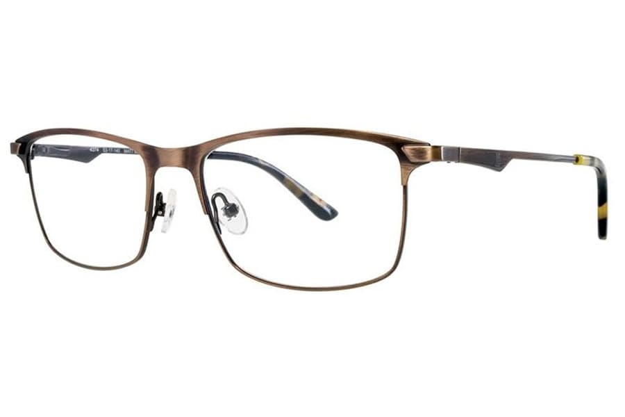 Helium 4374 Eyeglasses Matte Bronze 53mm Men
