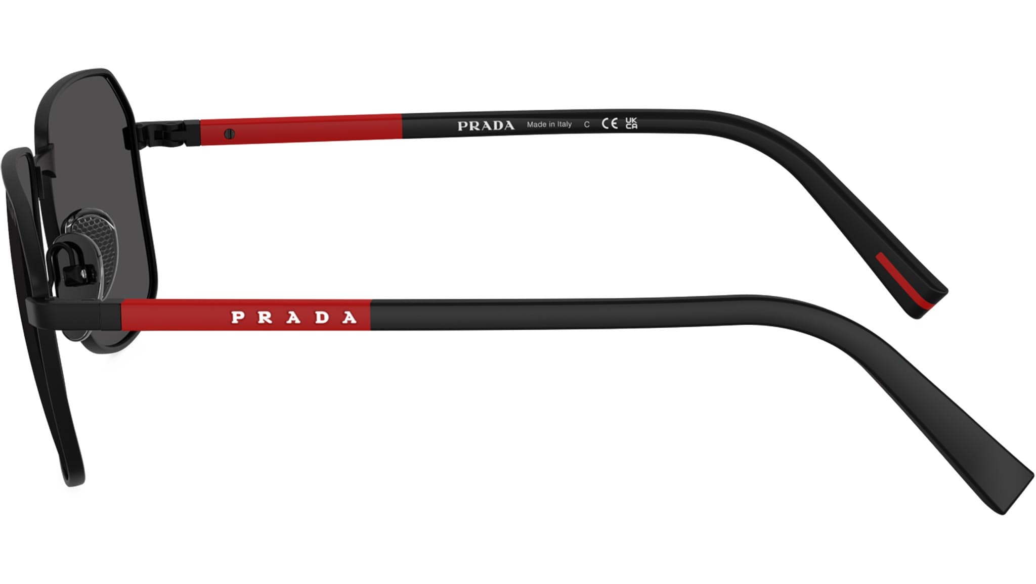 Prada Sport 0PS A51S 1BO06F Sunglasses Matte Black 57mm Men 3