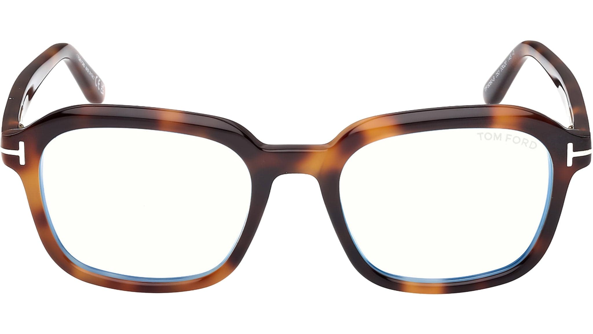 Tom Ford FT6060-B 053 Eyeglasses Blonde Havana 53mm Men 2
