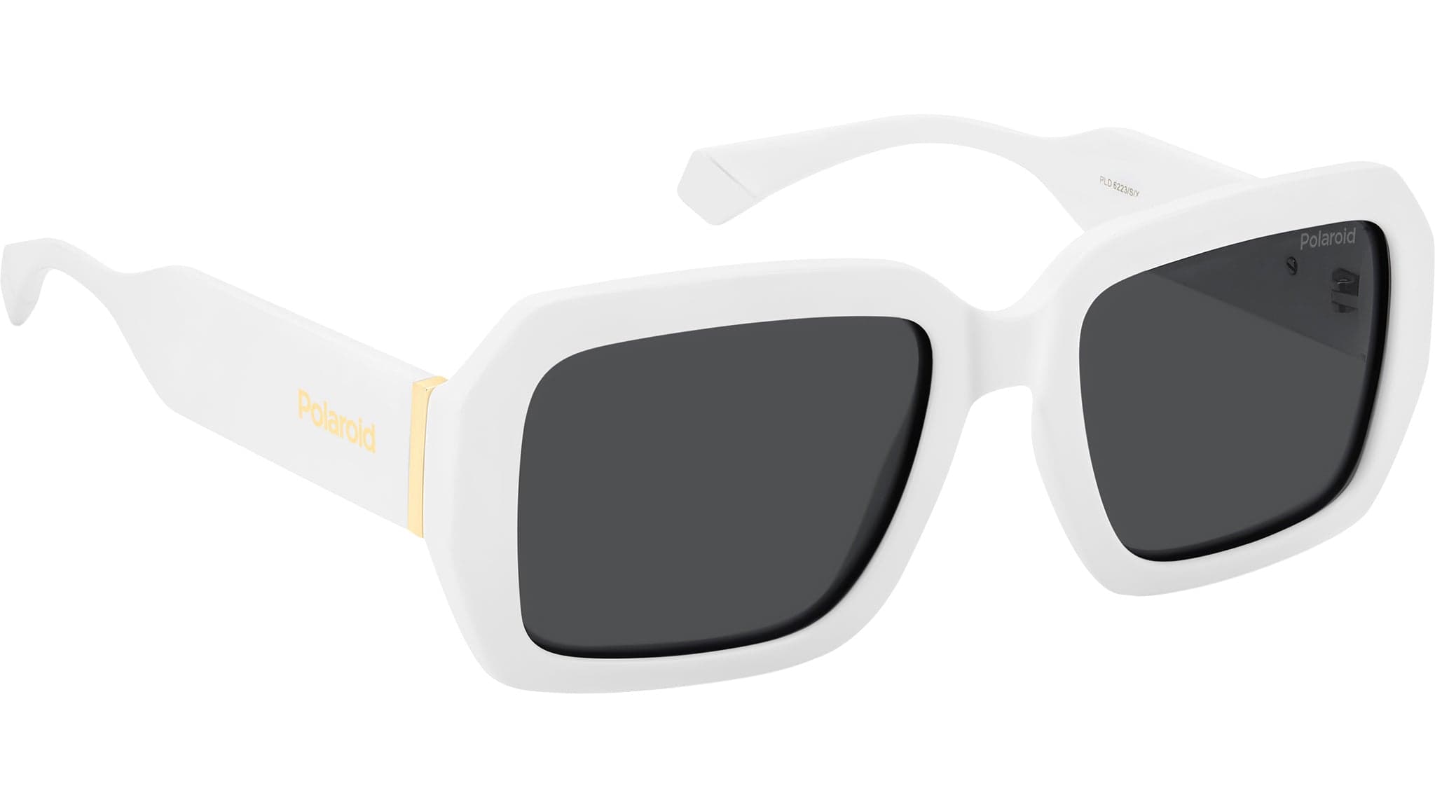 Polaroid PLD 6223/S/X 0VK6 M9 Sunglasses White 54mm 4