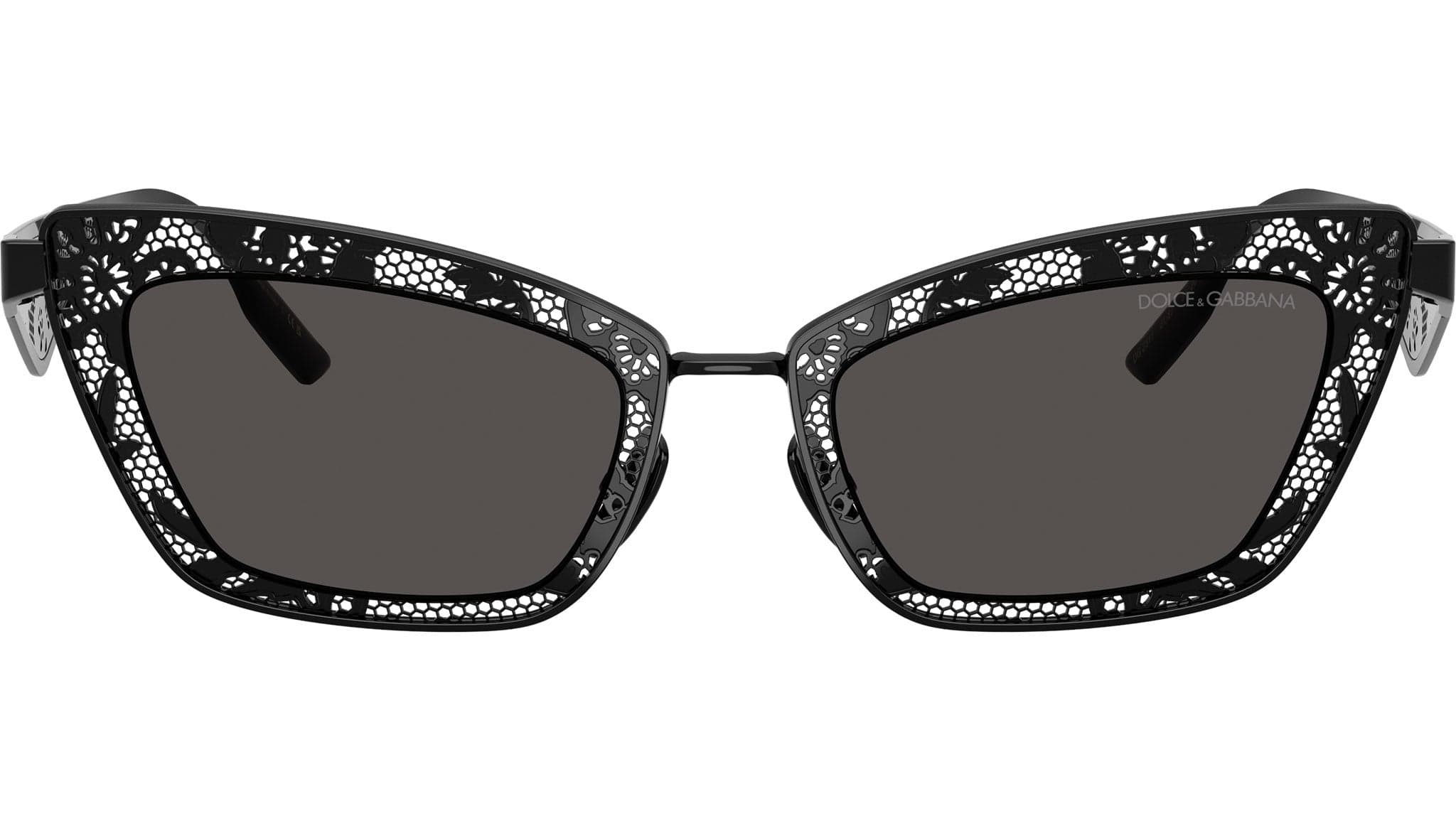 Dolce & Gabbana DG2311 0187 Sunglasses Black 51mm Women 2