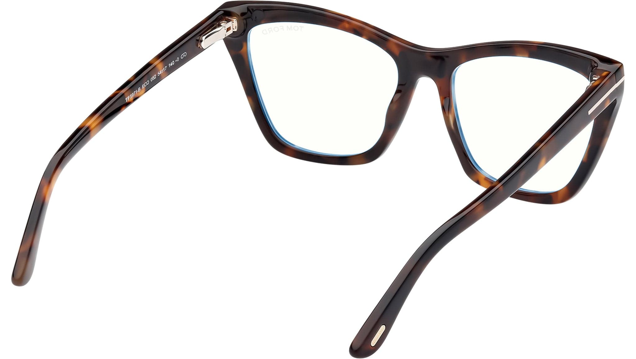 Tom Ford FT5971B 52 Eyeglasses Dark Havana 54mm Women 5