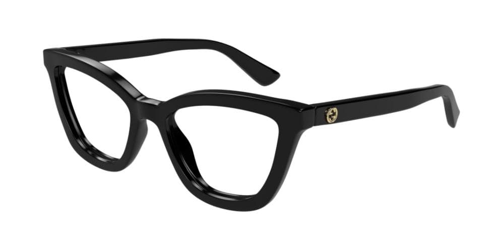Gucci GG1686O 001 Eyeglasses Black 51mm Women