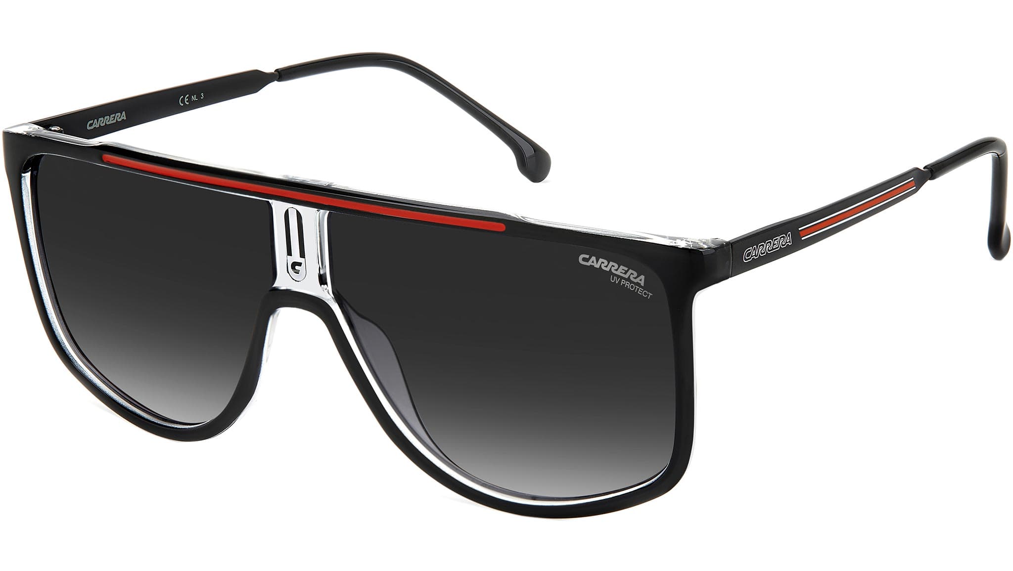 Carrera CARRERA 1056/S 0OIT 9O Sunglasses Black Red 61mm