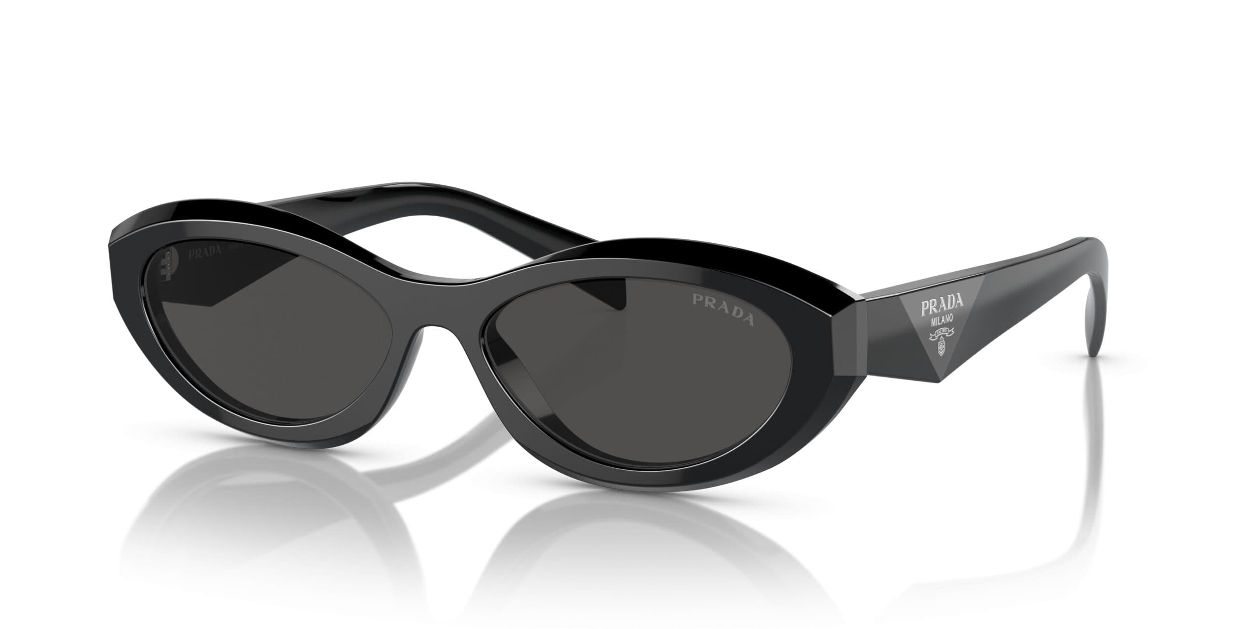 Prada 0PR 26ZSF 16K08Z Sunglasses Black 56mm Women