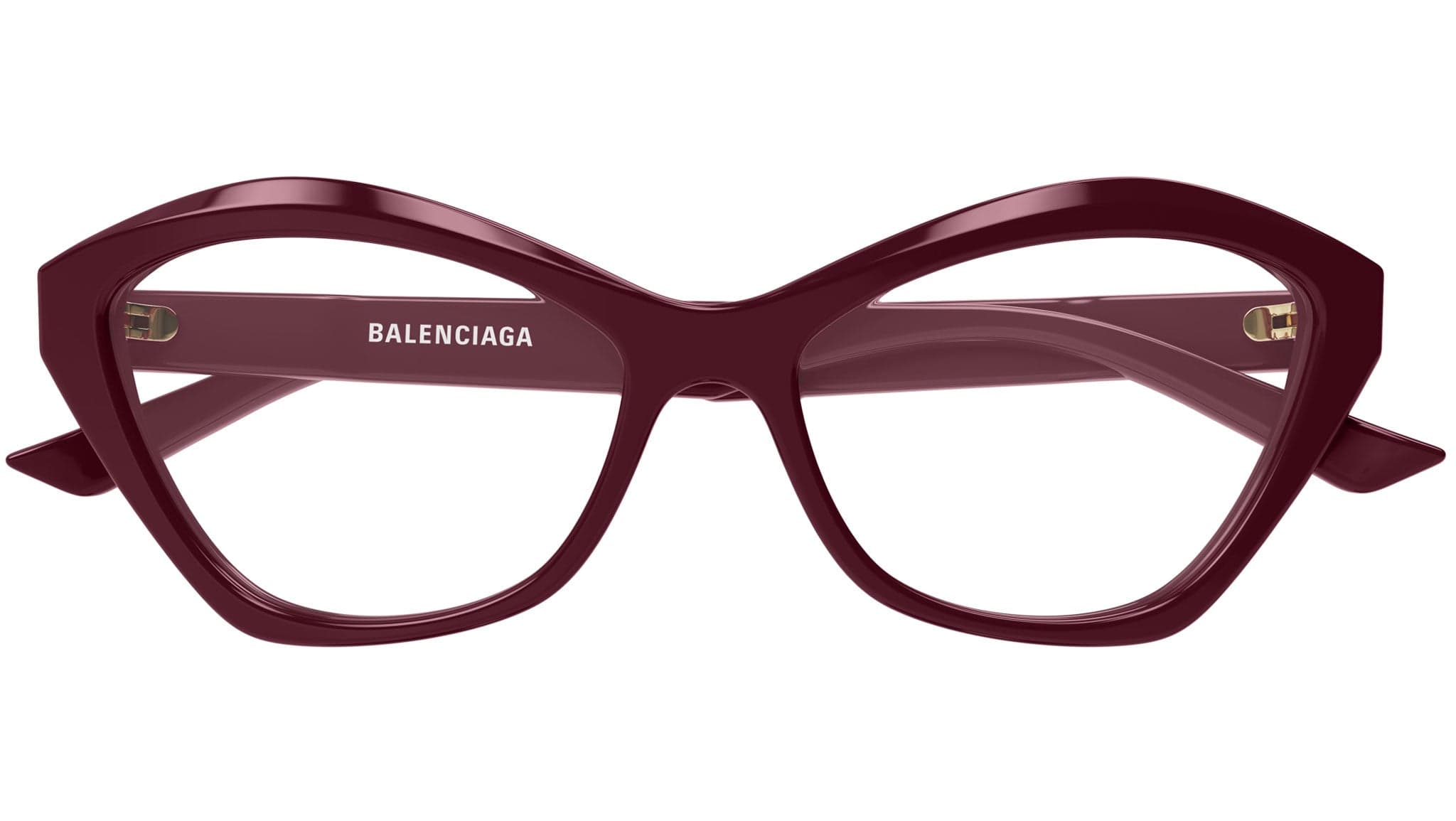 Balenciaga BB0341O 006 Eyeglasses Red 58mm Women 2