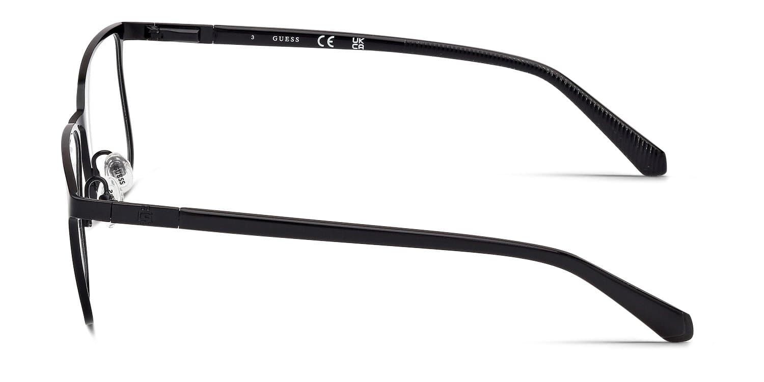 Guess GU50243 002 Eyeglasses Matte Black 3