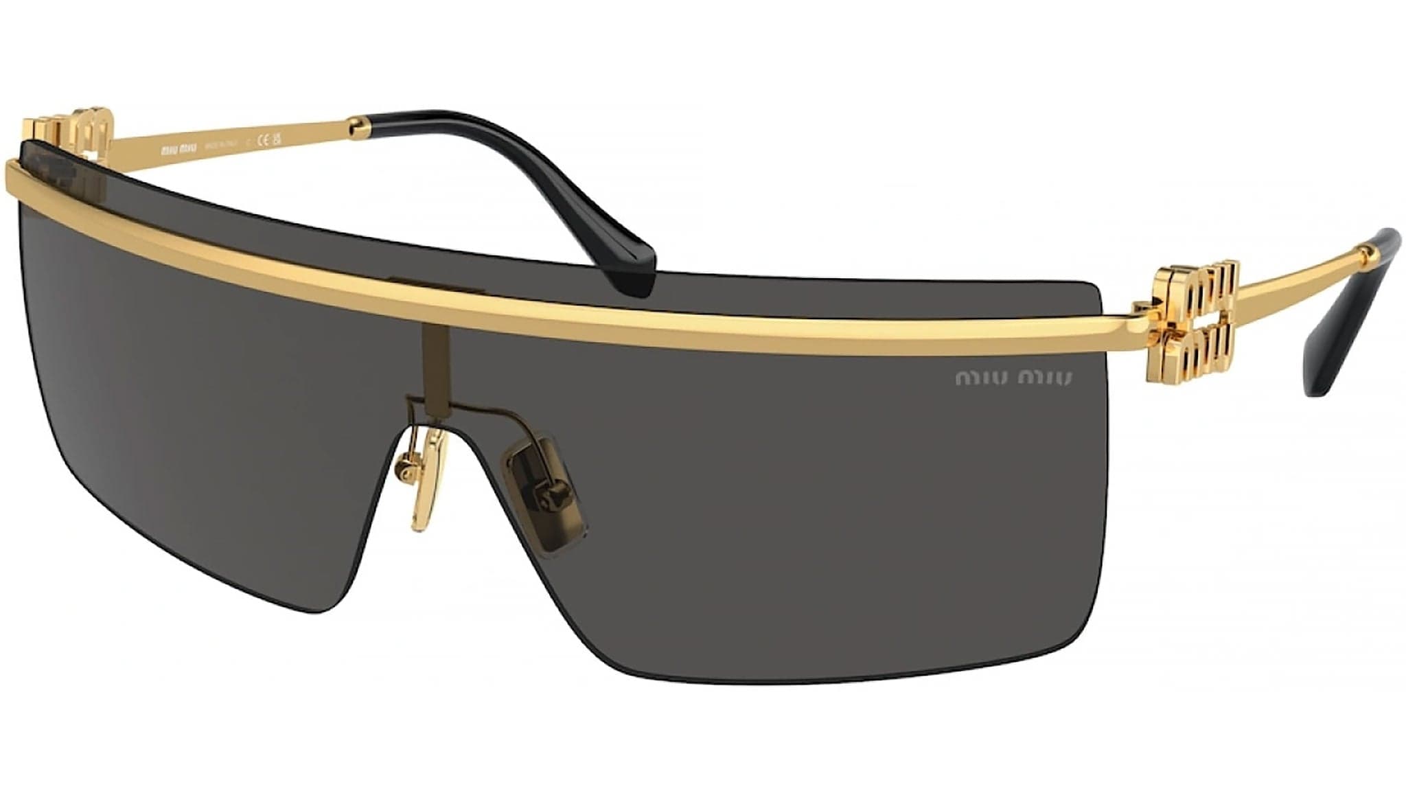 Miu Miu SMU50Z 5AK-5S0 Sunglasses Gold 130mm Women