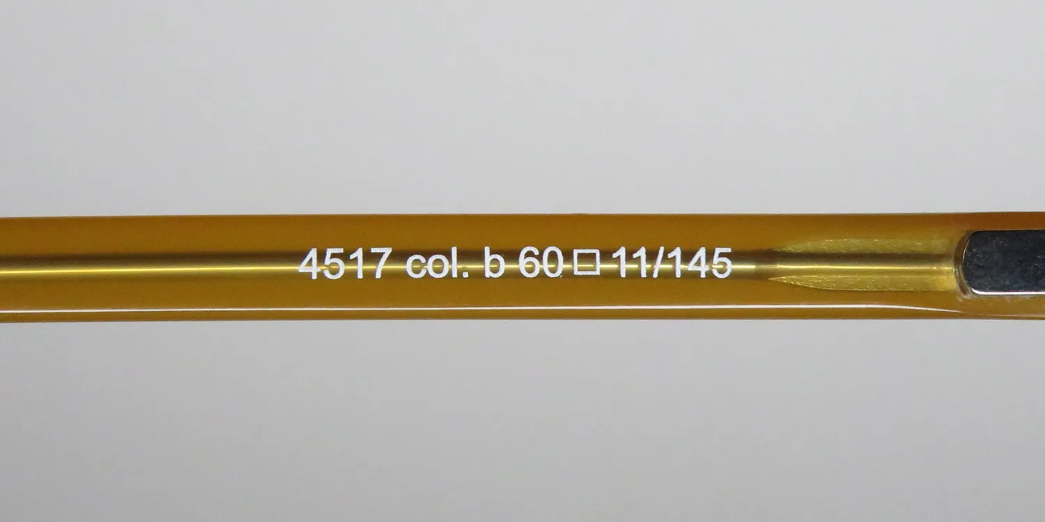 Andy Wolf 4517 b Eyeglasses Yellow Brown 60mm 8