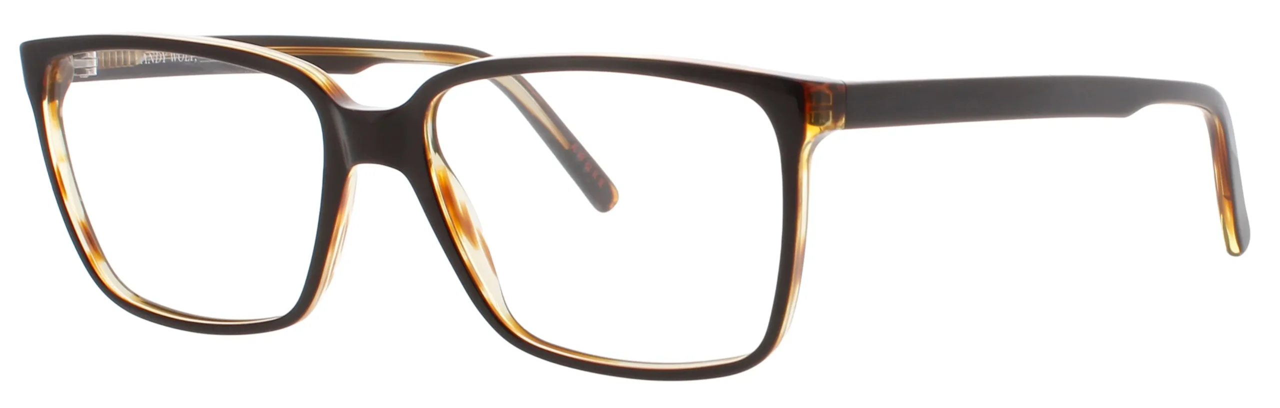 Andy Wolf 4510 J Eyeglasses Brown 55mm Unisex