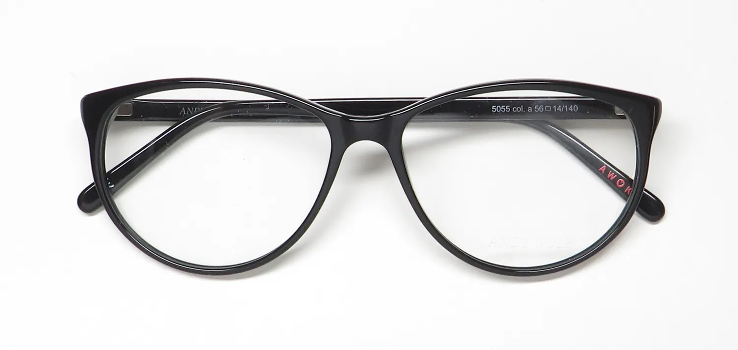 Andy Wolf 5055 a Eyeglasses Black 56mm 2