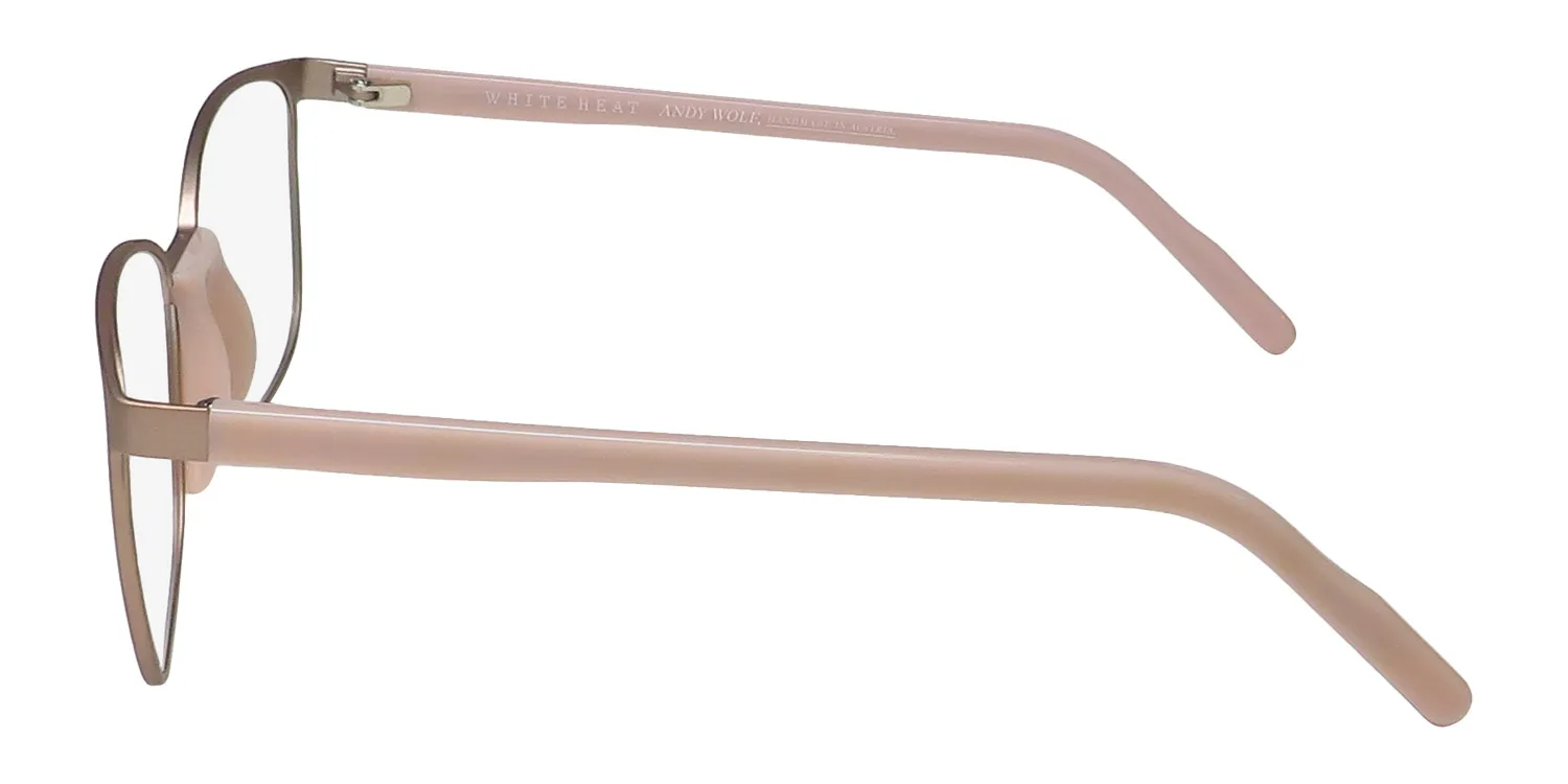 Andy Wolf Lupo d Eyeglasses Bronze 52mm Unisex 4
