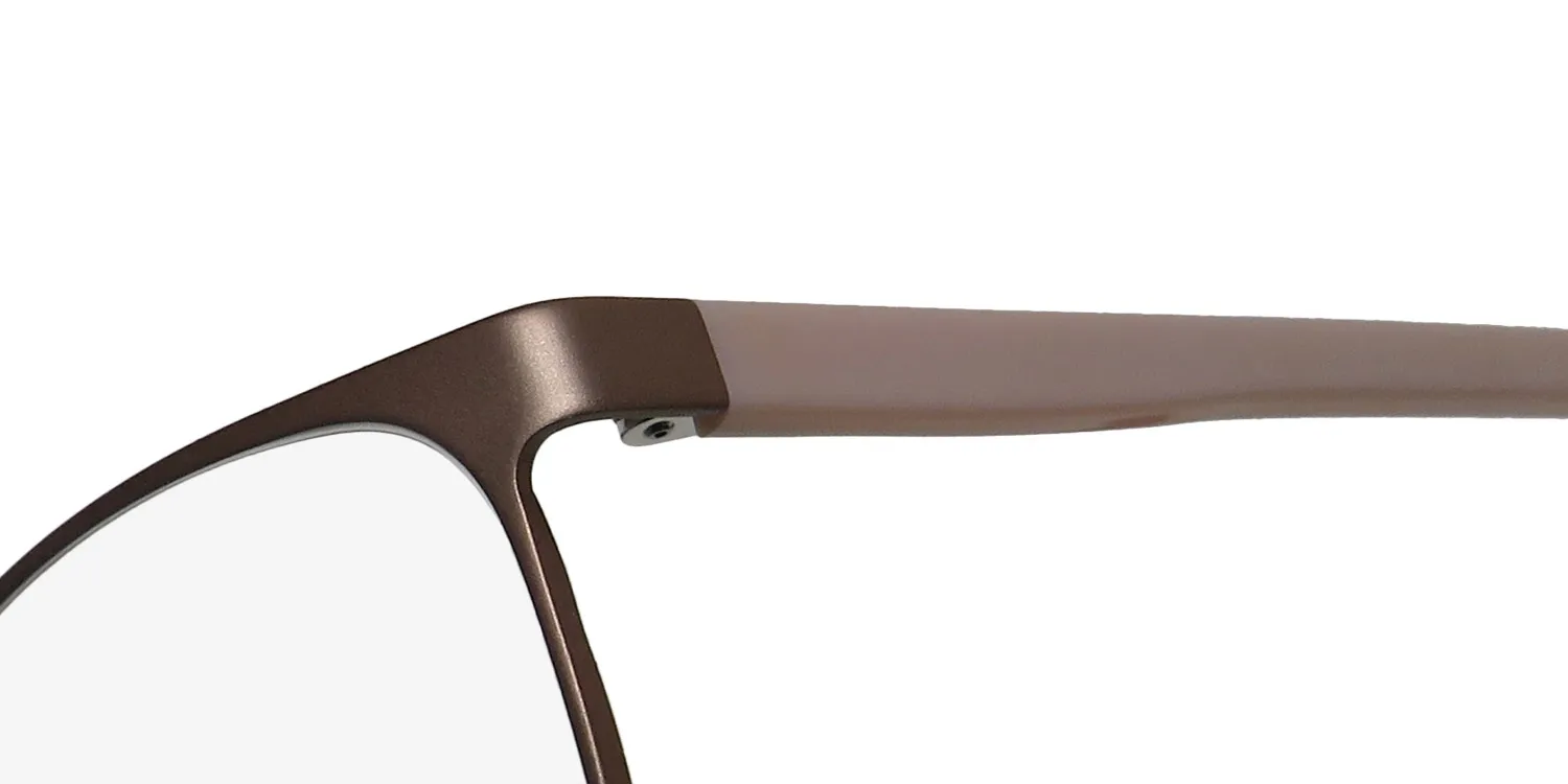 Andy Wolf Lupo d Eyeglasses Bronze 52mm Unisex 6