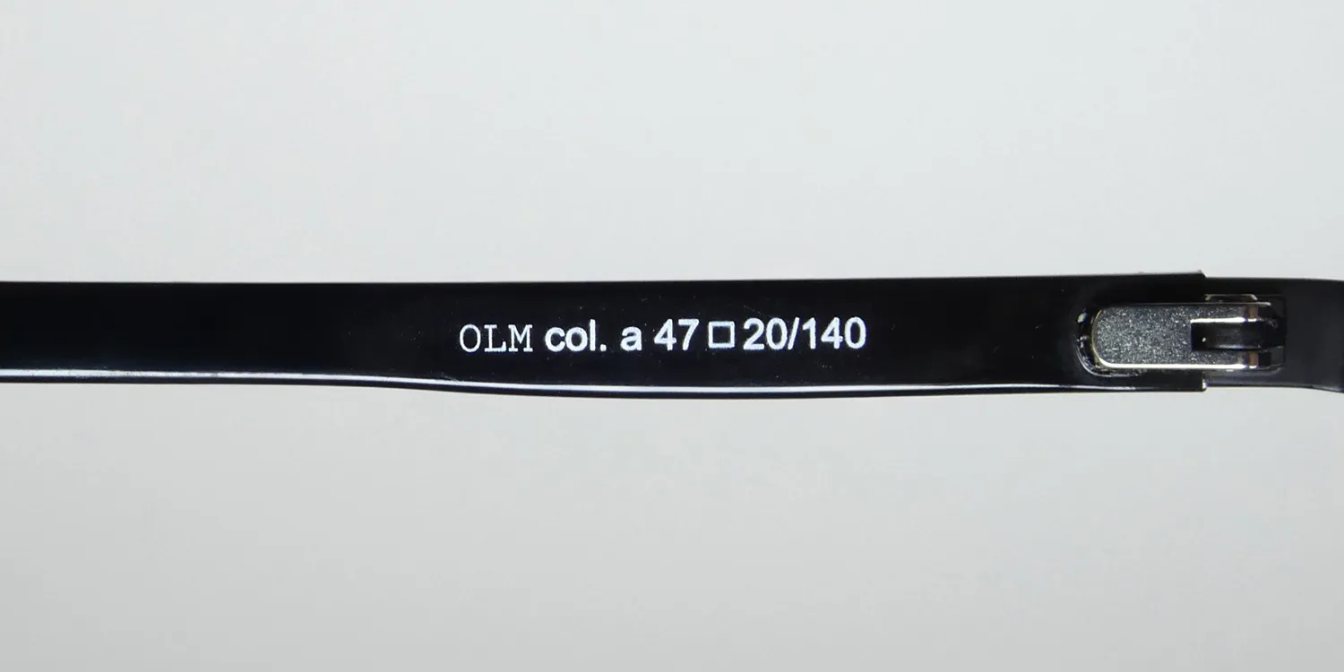 Andy Wolf Olm a Eyeglasses Black 47mm Unisex 8