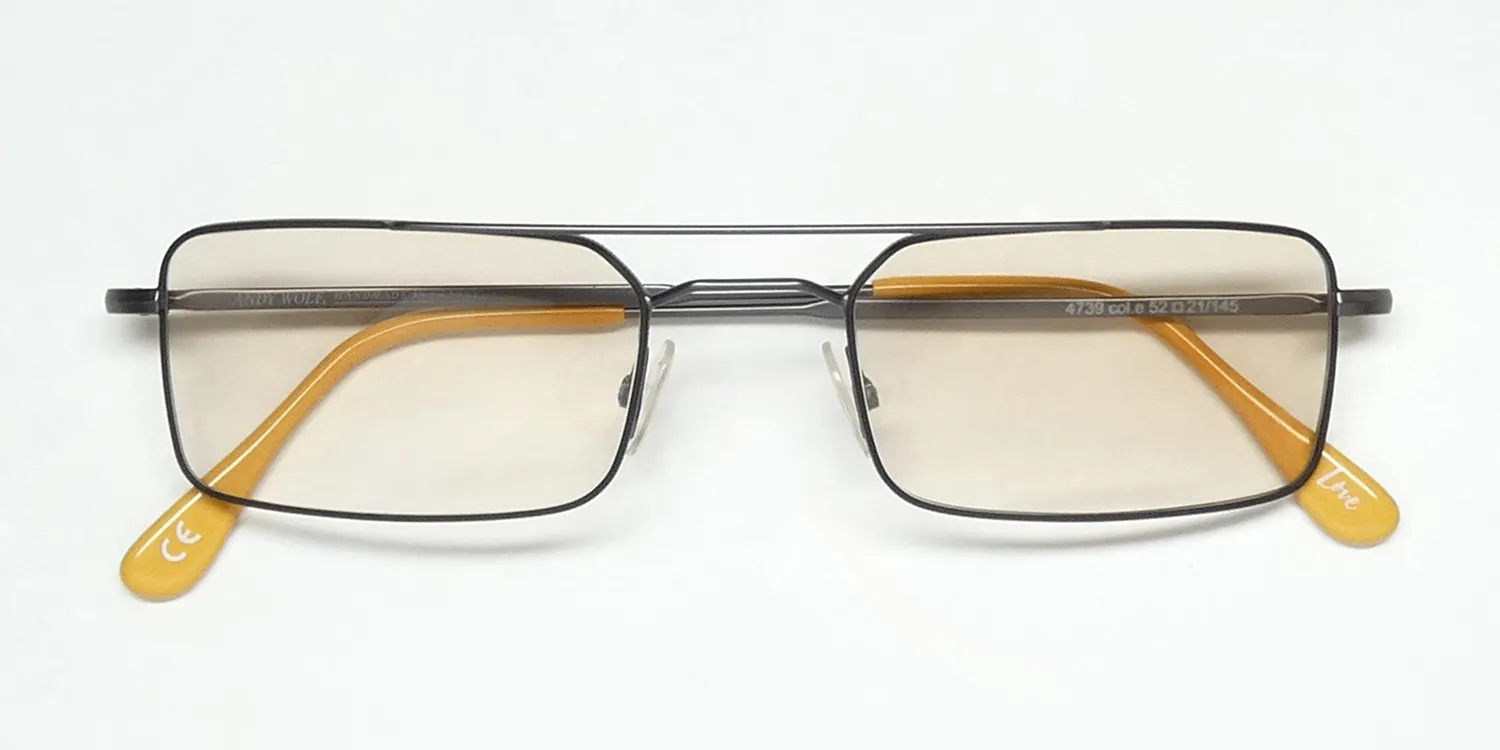 Andy Wolf 4739 e Eyeglasses Black 52mm 2