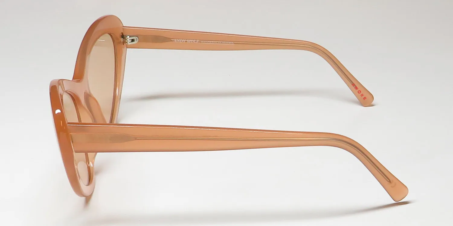 Andy Wolf Blair d Sunglasses Peach 57mm 4