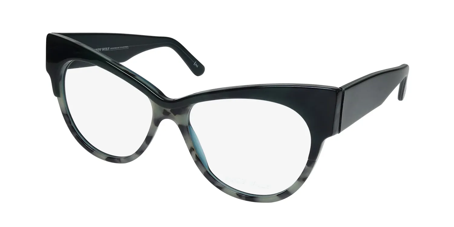 Andy Wolf 5092 e Eyeglasses Green 58mm
