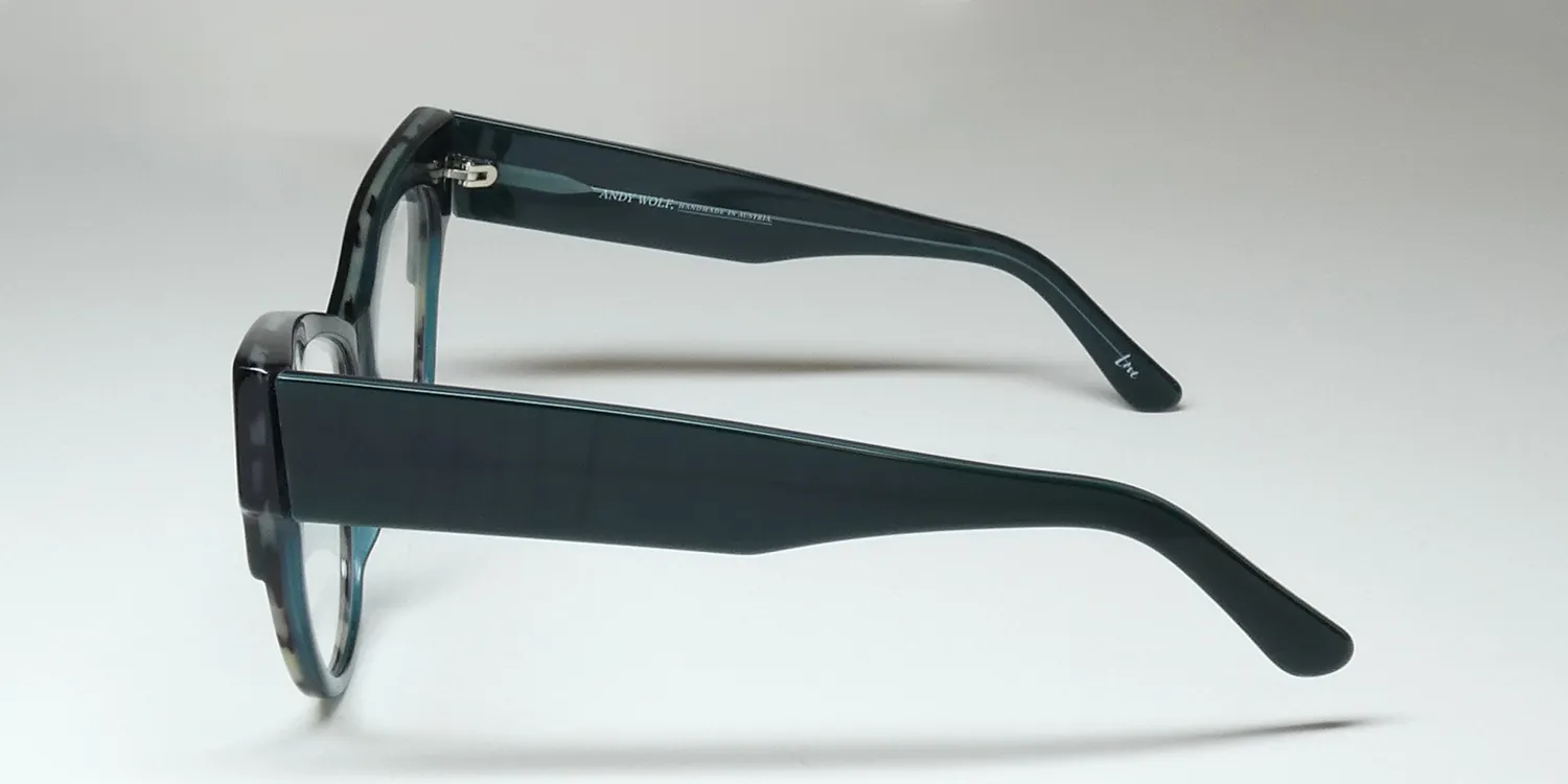 Andy Wolf 5092 e Eyeglasses Green 58mm 4