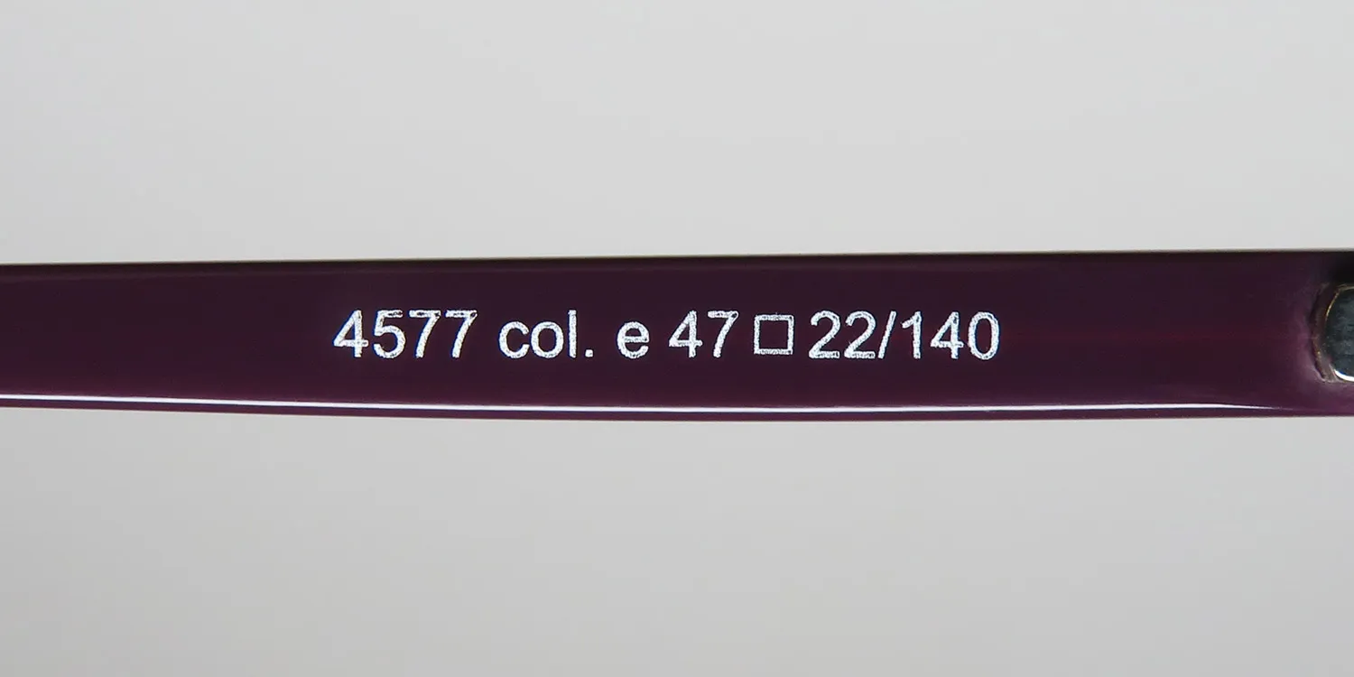 Andy Wolf 4577 e Eyeglasses Violet 47mm Unisex 8