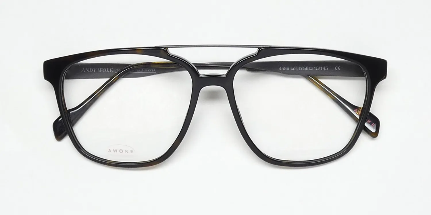 Andy Wolf 4586 b Eyeglasses Tortoise 56mm 2
