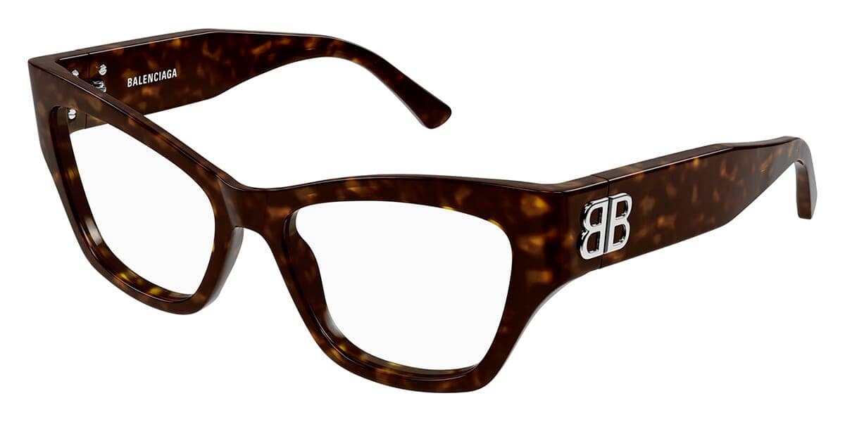 Balenciaga BB0362O 2 Eyeglasses Havana
