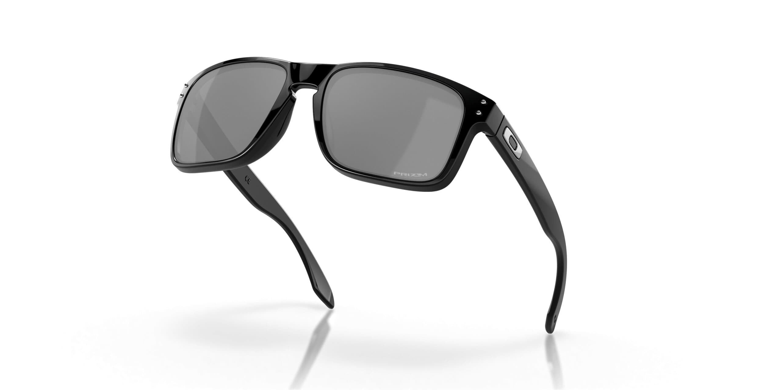 Oakley Holbrook OO9102 E155 Sunglasses Polished Black 57mm Unisex 4
