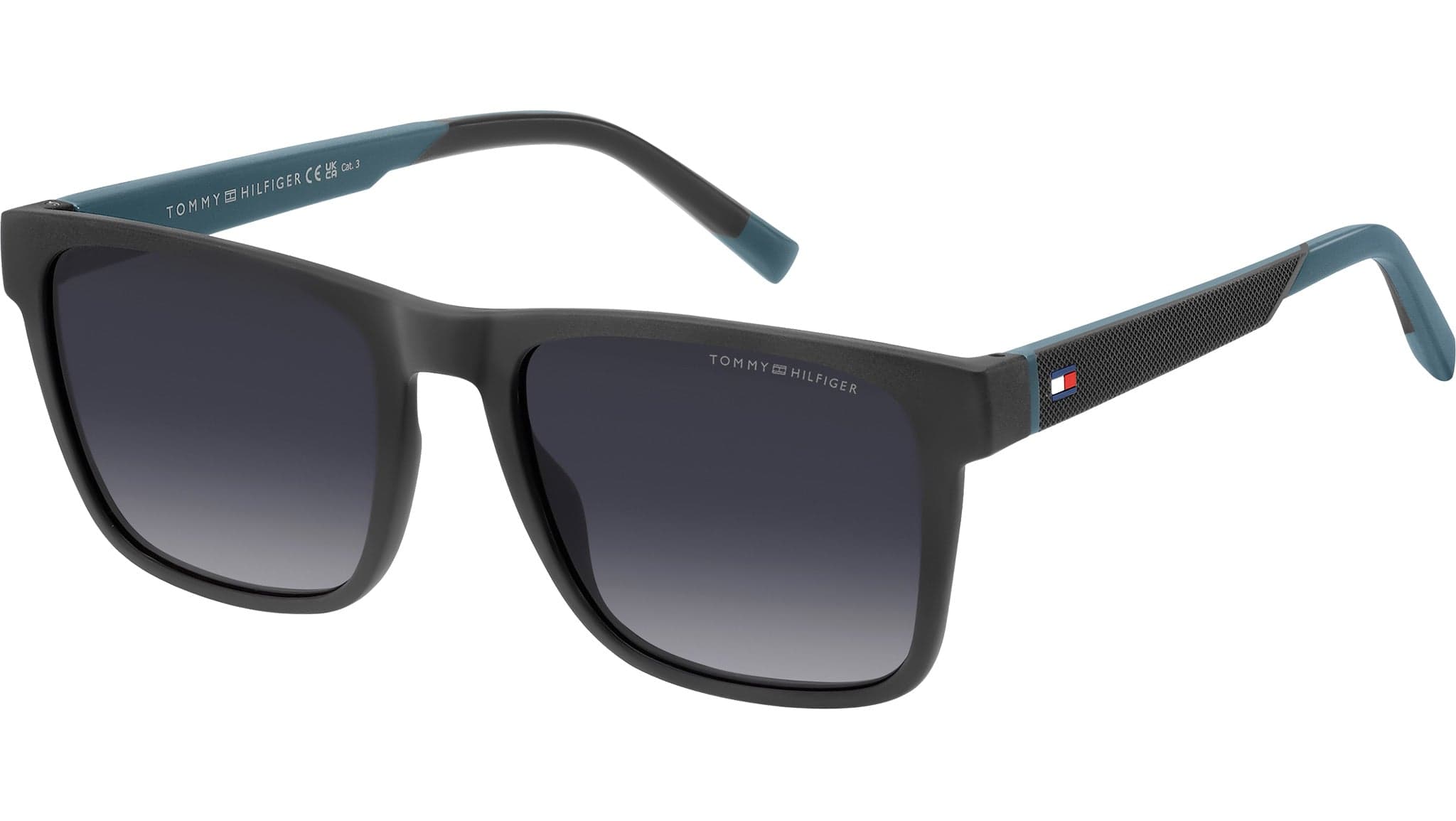 Tommy Hilfiger TH 2144/S 0P2M 9O Sunglasses Grey Teal 55mm Men