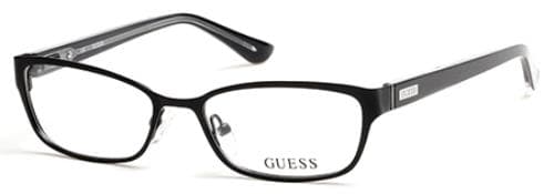 Guess GU2515 002 GU2515 Eyeglasses Black 50mm Women