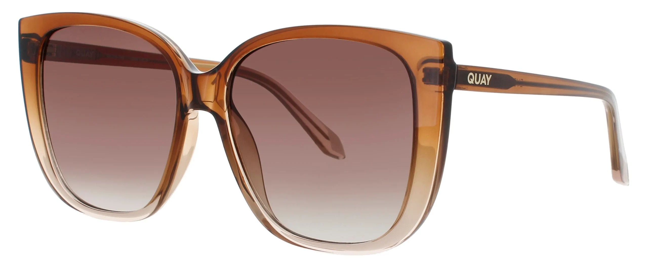 Quay EVER AFTER COFDOE/BRN Sunglasses Coffee Doe 54mm Women