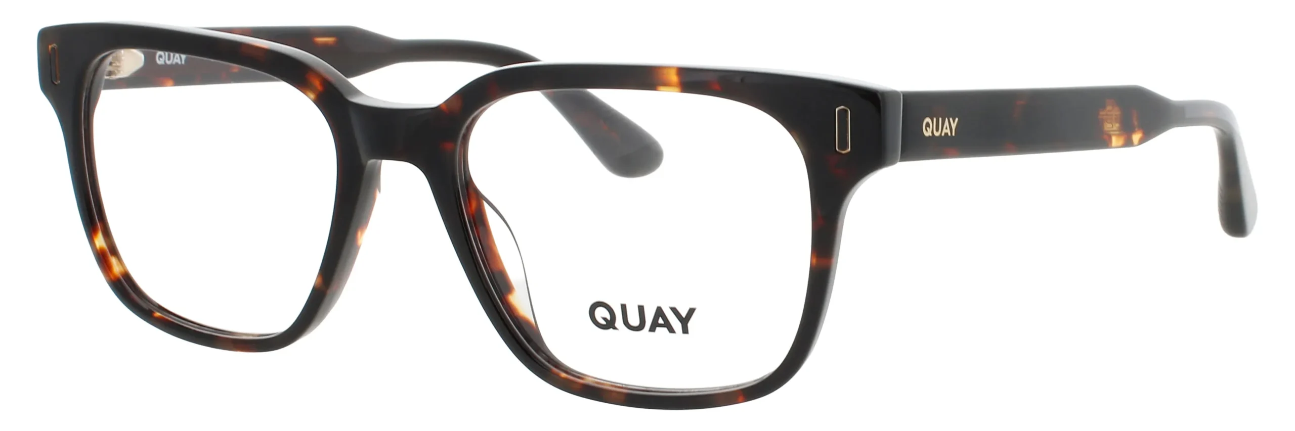 Quay OFFLINE RX DTRT Eyeglasses Dark Tortoise 51mm Unisex