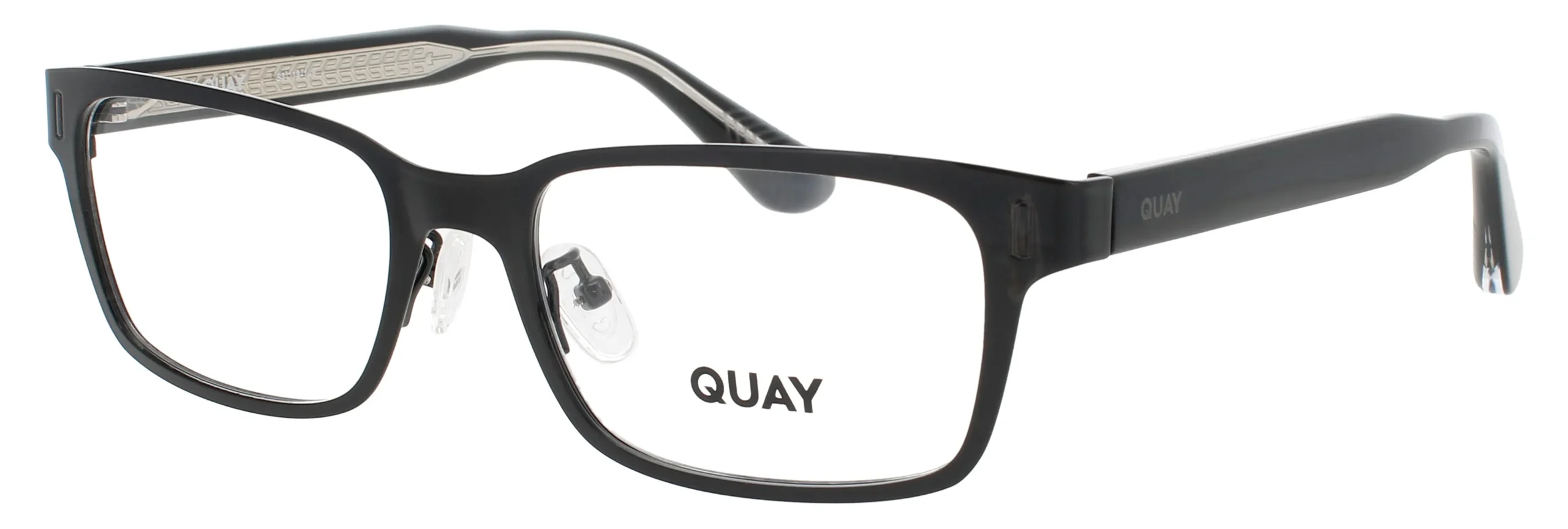Quay CLOSE CALL RX BLK Eyeglasses Black 53mm Unisex
