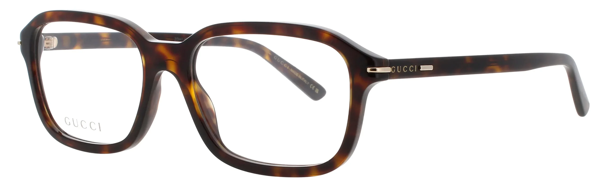 Gucci GG1446O 002 Eyeglasses Brown 56mm Men