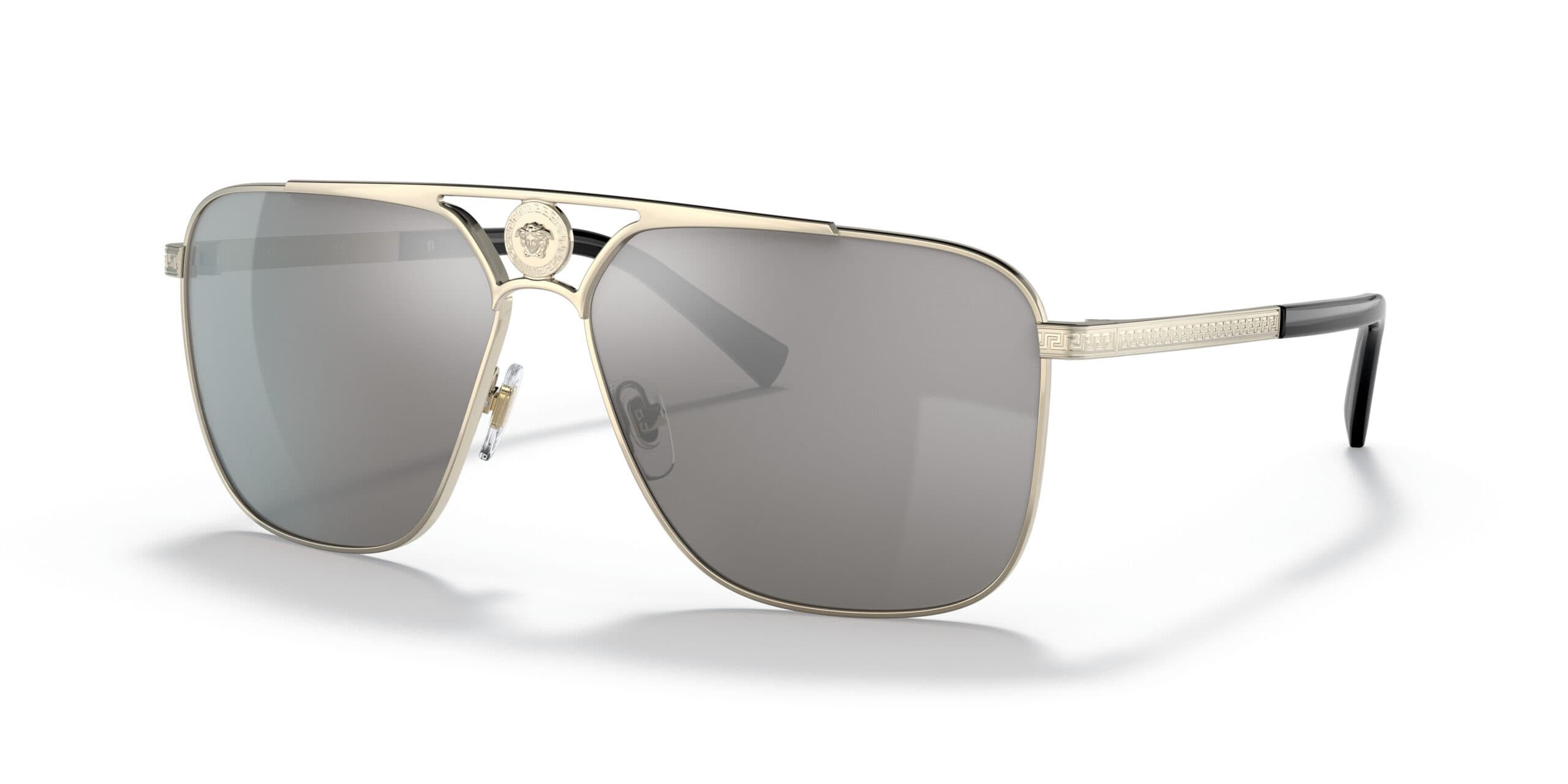 Versace VE2238 Sunglasses Pale Gold 61mm Men