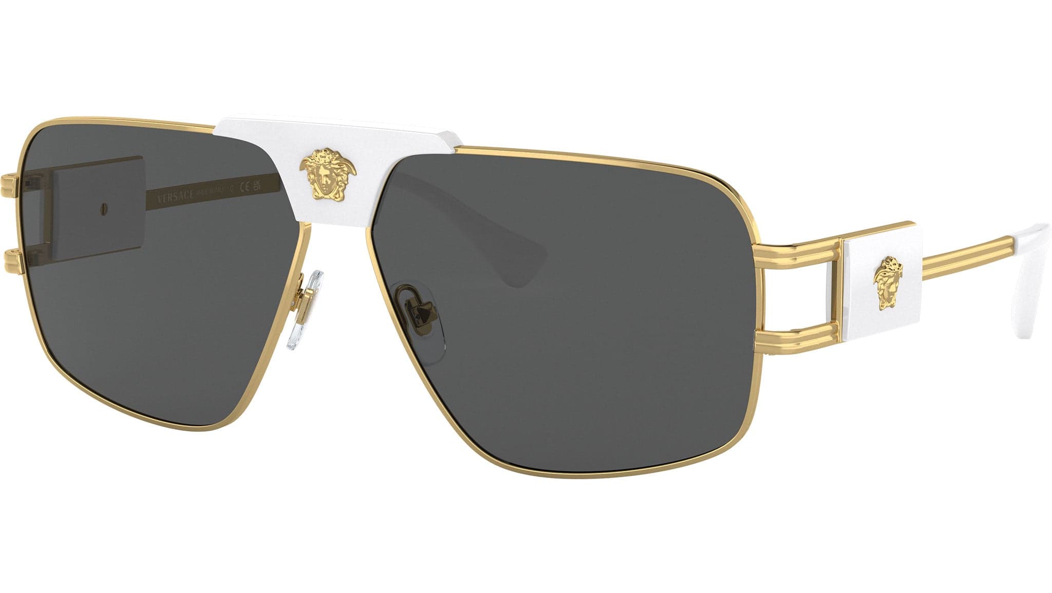 Versace 0VE2251 147187 Sunglasses Gold 63mm Men