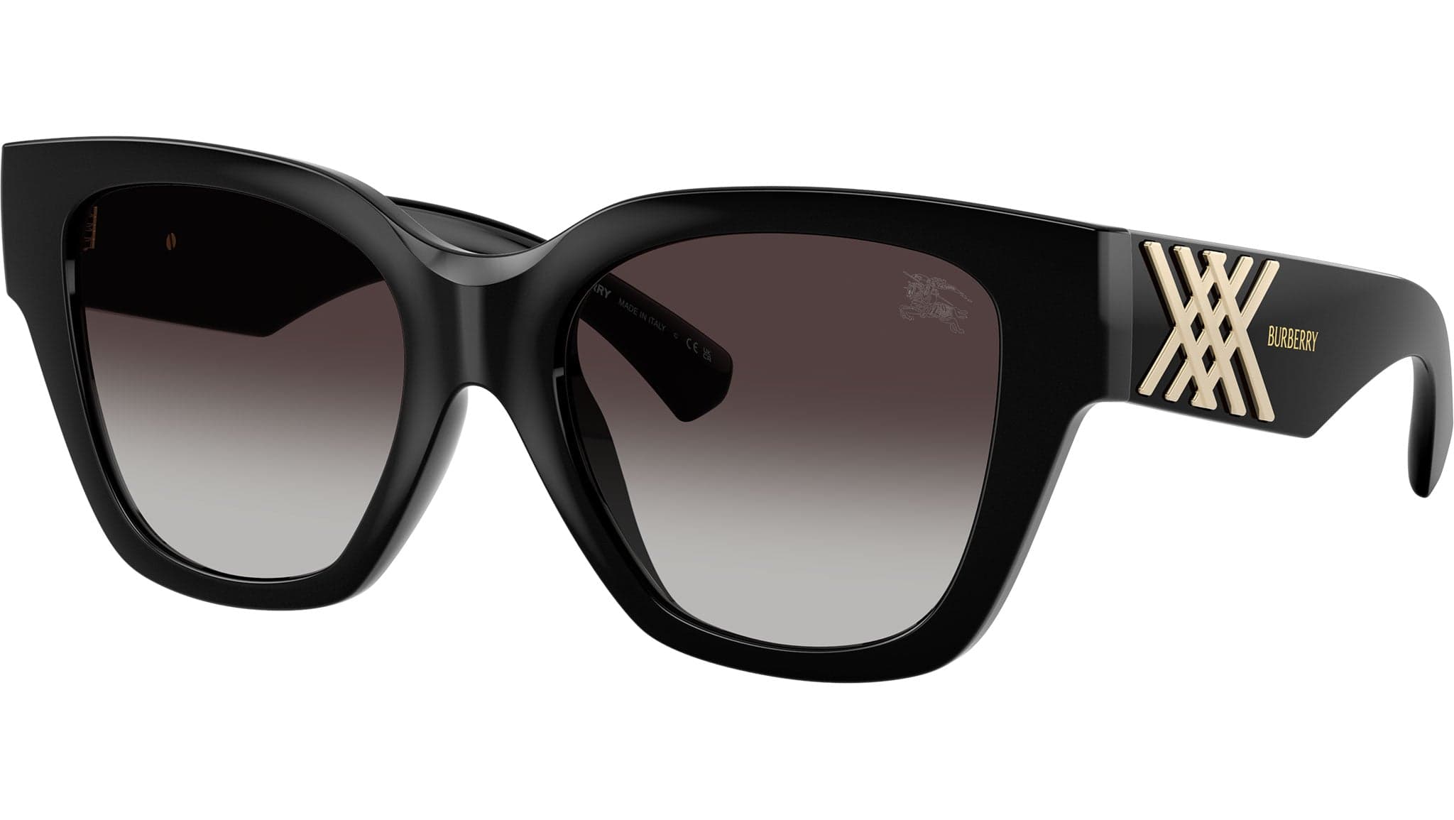 Burberry 0BE4489U 300187 Sunglasses Black 53mm Women