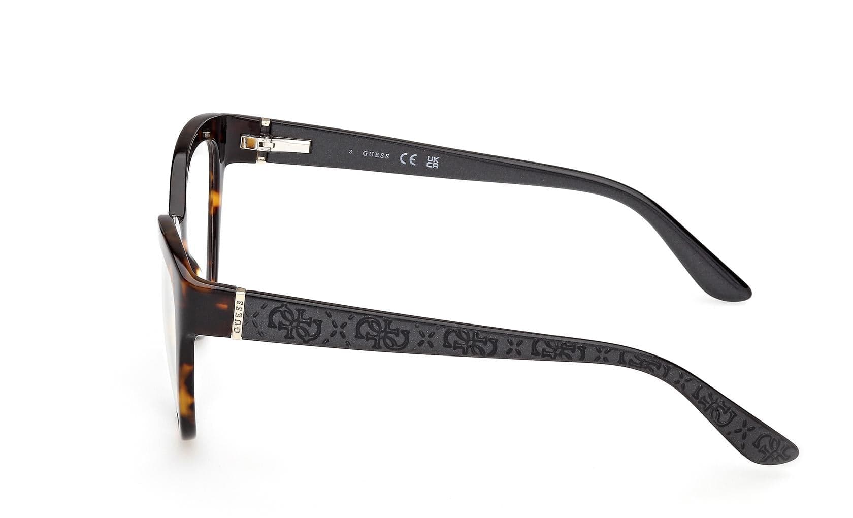 Guess GU50232 052 Eyeglasses Dark Havana 54mm 3
