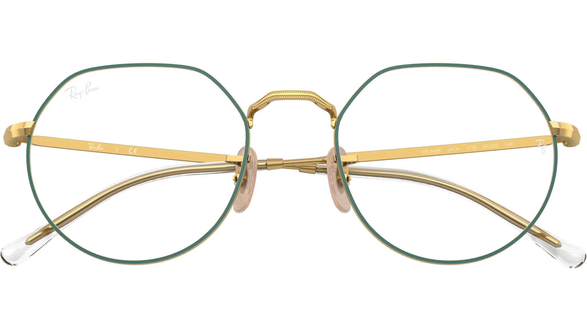 Ray-Ban RB6465 JACK 2509 RX6465 Eyeglasses Multicolor 51mm Unisex 5