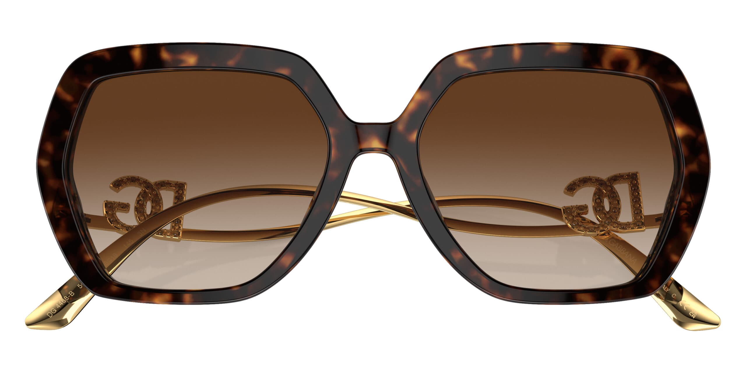 Dolce & Gabbana DG4468B 502/13 Sunglasses Brown 58mm Women 5