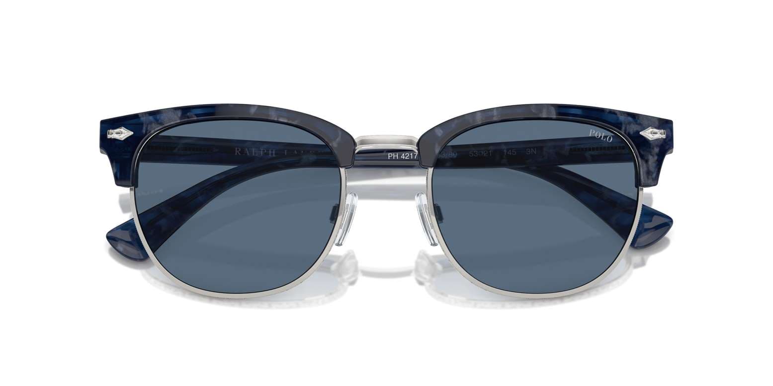 Polo Ralph Lauren PH4217 618380 Sunglasses Blue Tortoise Men 5