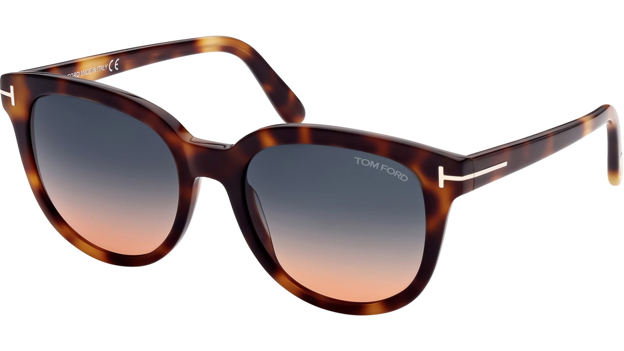 Tom Ford FT0914 53P Sunglasses Blonde Havana 54mm Women