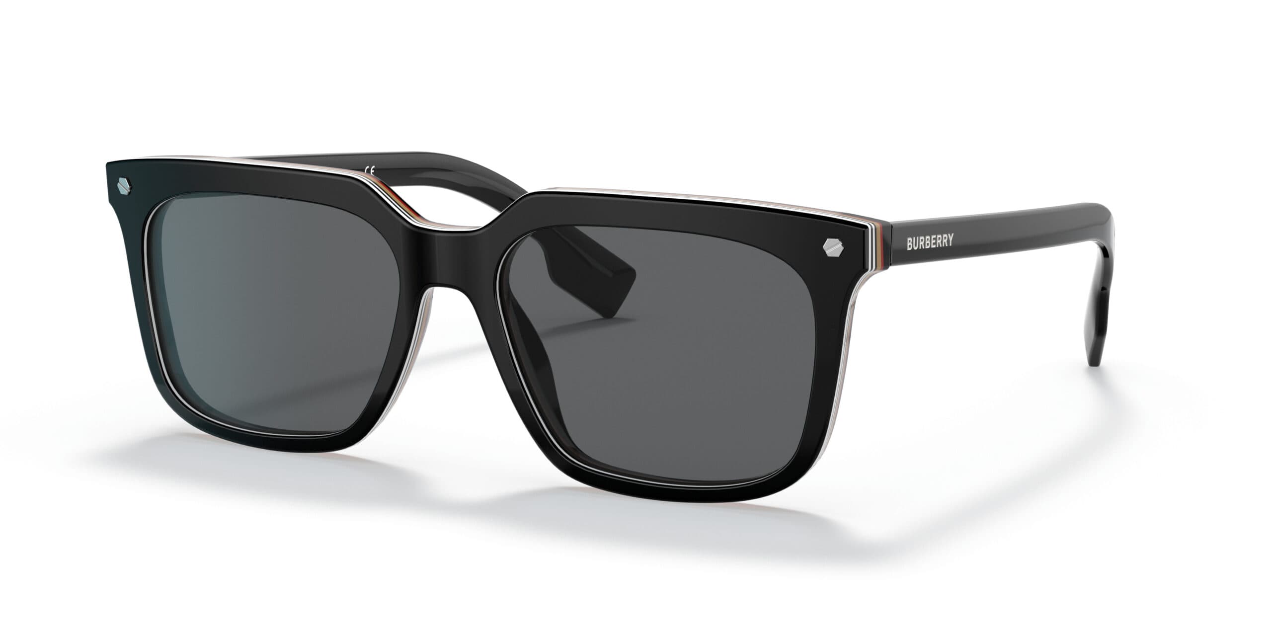 Burberry 0BE4337 379887 Sunglasses Black 56mm