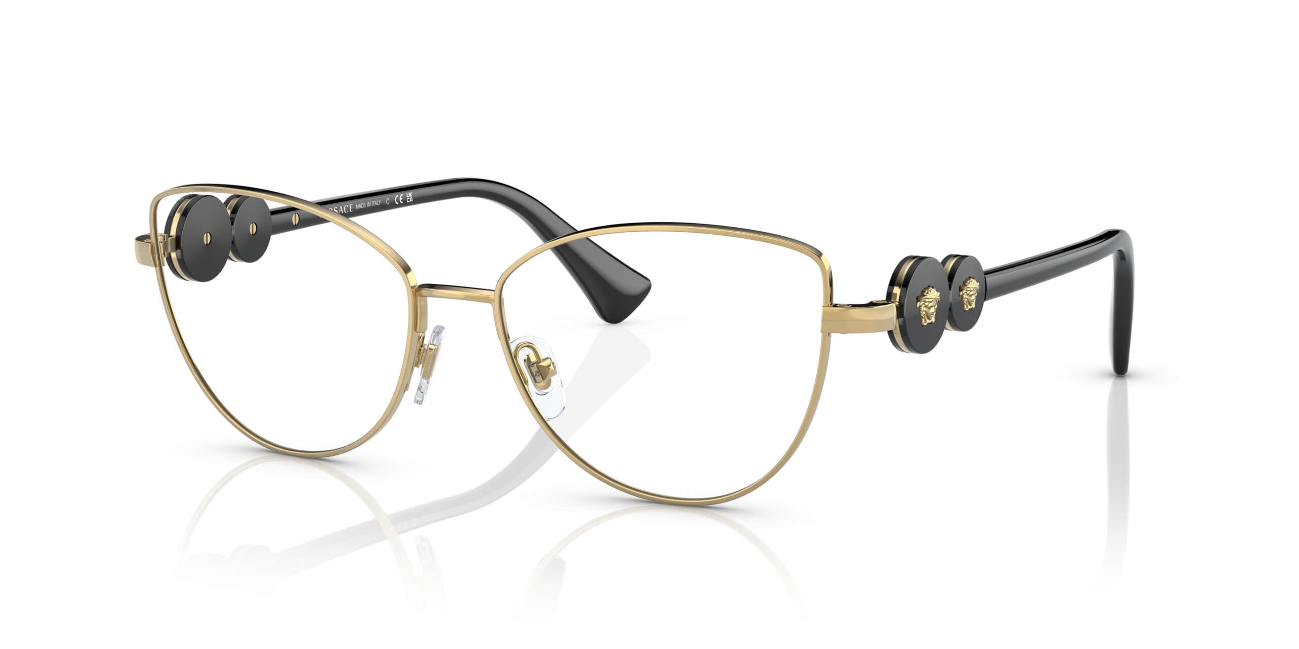 Versace 0VE1284 1002 Eyeglasses Gold 55mm